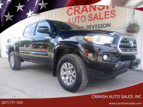 2017 Toyota Tacoma for sale at CRANSH AUTO SALES, INC in Arlington TX