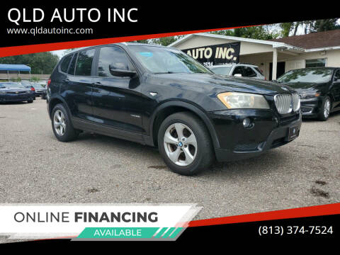 2011 BMW X3 for sale at QLD AUTO INC in Tampa FL