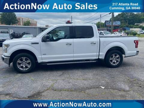 2016 Ford F-150 for sale at ACTION NOW AUTO SALES in Cumming GA