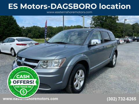2009 Dodge Journey for sale at ES Motors-DAGSBORO location in Dagsboro DE