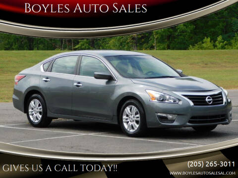 2015 Nissan Altima for sale at Boyles Auto Sales in Jasper AL