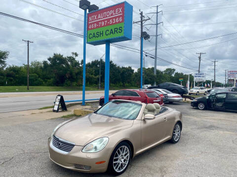 2002 Lexus SC 430 for sale at NTX Autoplex in Garland TX