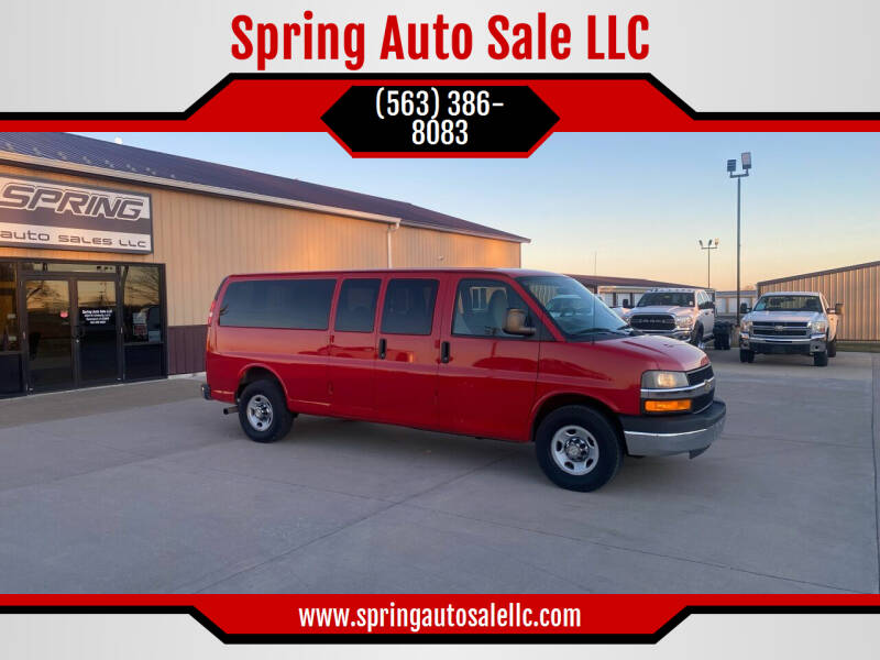 2013 Chevrolet Express Passenger for sale at Spring Auto Sale LLC in Davenport IA