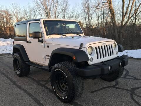 2014 Jeep Wrangler for sale at Greystone Auto Group in Grand Rapids MI