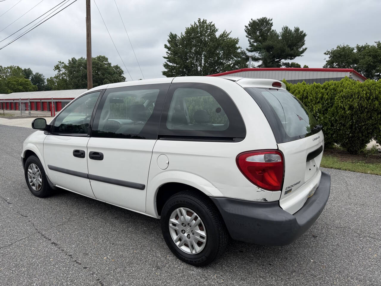 White 2007 Dodge Caravan SE SE 4dr Mini-Van 4A 2