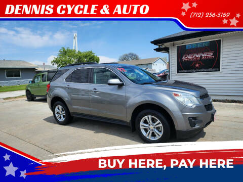 2012 Chevrolet Equinox for sale at DENNIS CYCLE & AUTO in Council Bluffs IA