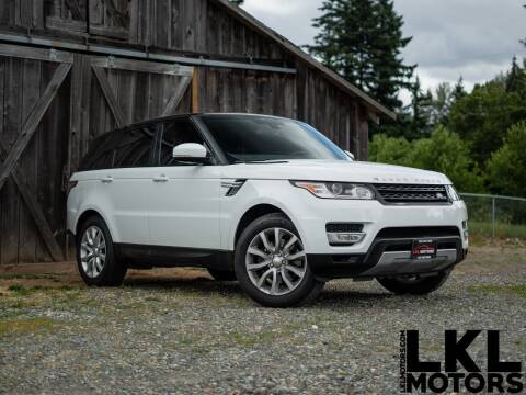 2015 Land Rover Range Rover Sport for sale at LKL Motors in Puyallup WA