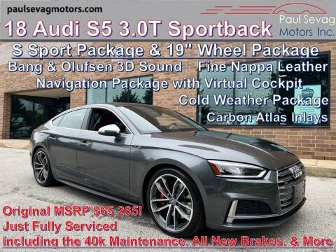 2018 Audi S5 Sportback for sale at Paul Sevag Motors Inc in West Chester PA