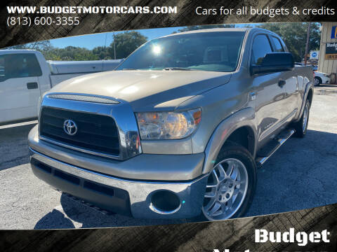 2007 Toyota Tundra for sale at Budget Motorcars in Tampa FL