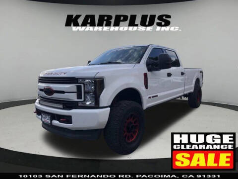 2017 Ford F-250 Super Duty for sale at Karplus Warehouse in Pacoima CA