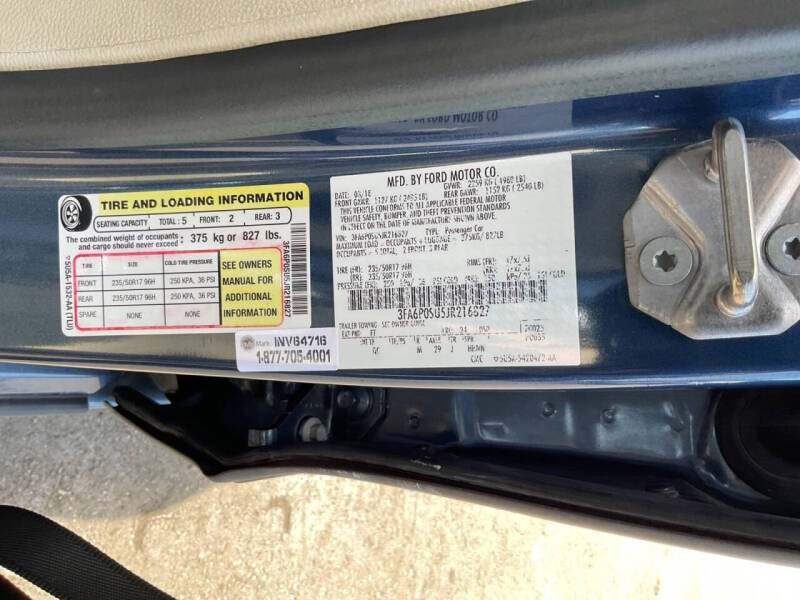 2018 Ford Fusion Energi Titanium