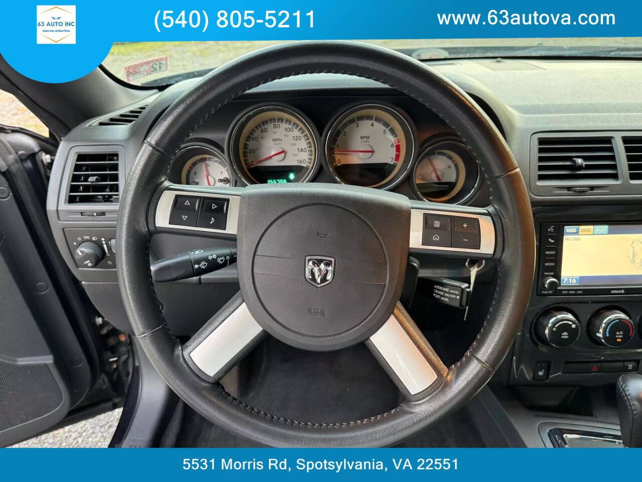 2010 Dodge Challenger for sale at 63 Auto Inc in Spotsylvania, VA