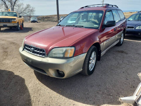 2004 Subaru Outback for sale at PYRAMID MOTORS - Pueblo Lot in Pueblo CO