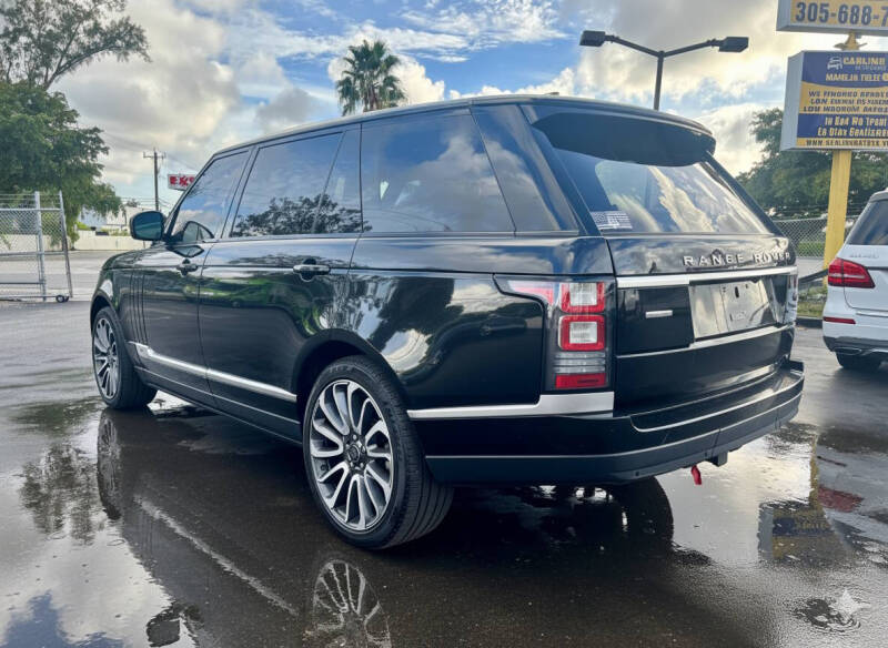 2016 Land Rover Range Rover Supercharged LWB