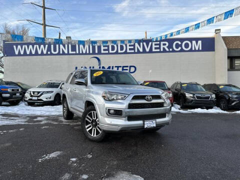2015 Toyota 4Runner for sale at Unlimited Auto Sales in Denver CO