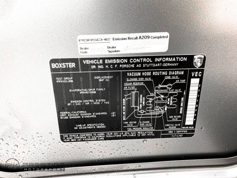 2001 Porsche Boxster