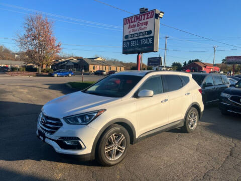 2017 Hyundai Santa Fe Sport for sale at Unlimited Auto Group in West Chester OH