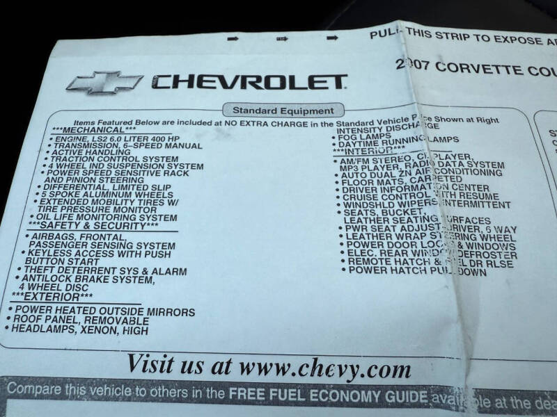 2007 Chevrolet Corvette