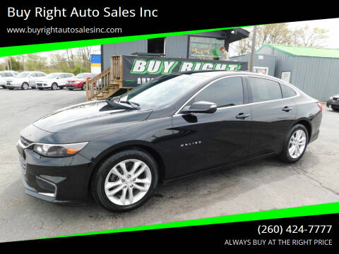2018 Chevrolet Malibu for sale at Buy Right Auto Sales Inc in Fort Wayne IN