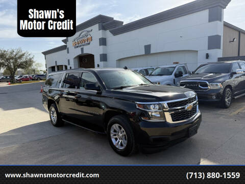 2016 Chevrolet Suburban for sale at Shawn's Motor Credit in Houston TX
