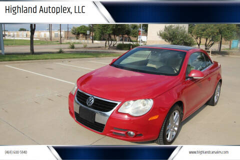 2008 Volkswagen Eos for sale at Highland Autoplex, LLC in Dallas TX