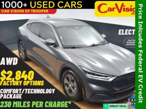 2021 Ford Mustang Mach-E for sale at Car Vision of Trooper in Norristown PA