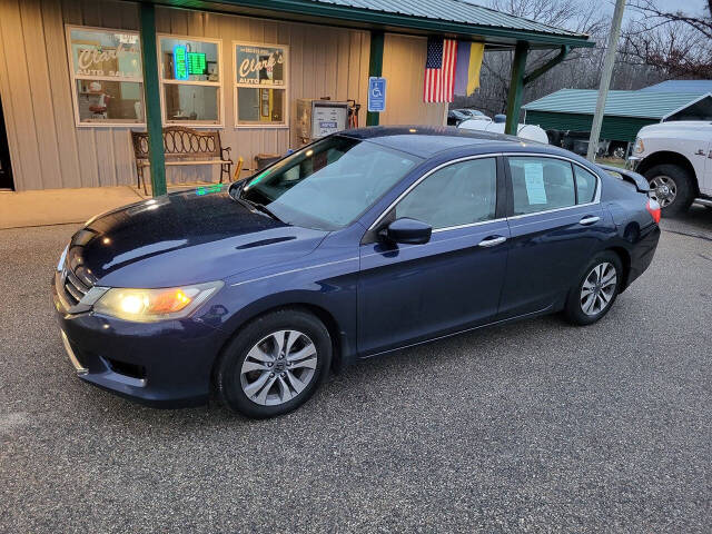 2015 Honda Accord for sale at Clarks Auto Sales Inc in Lakeview, MI