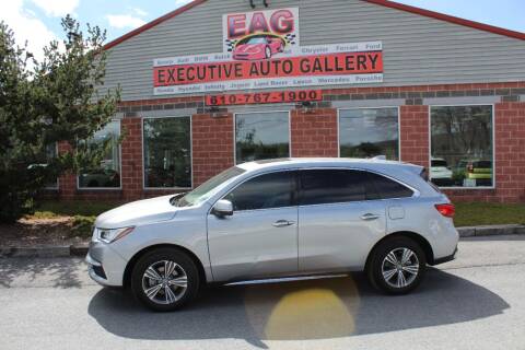 2019 Acura MDX for sale at EXECUTIVE AUTO GALLERY INC in Walnutport PA