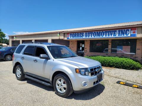 2012 Ford Escape for sale at Torres Automotive Inc. in Pana IL