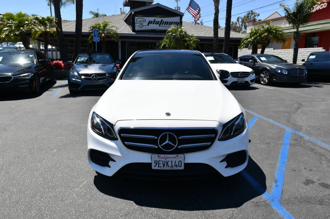 Off white 2019 Mercedes-Benz E-Class E 300 E 300 4dr Sedan 2