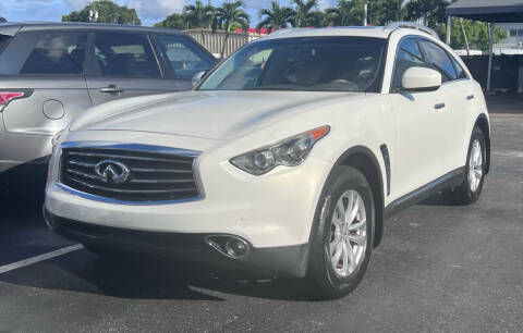 2013 Infiniti FX37 for sale at 730 AUTO in Hollywood FL