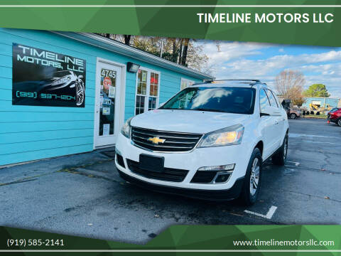 2016 Chevrolet Traverse for sale at Timeline Motors LLC in Clayton NC