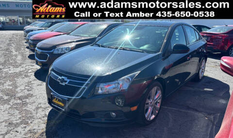 2014 Chevrolet Cruze for sale at Adams Motors Sales in Price UT