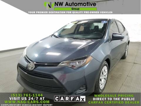 2017 Toyota Corolla for sale at NW Automotive Group in Cincinnati OH