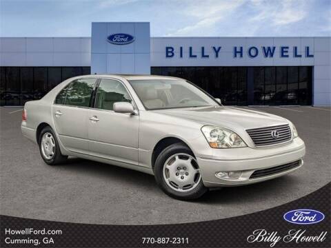 2002 Lexus LS 430 for sale at BILLY HOWELL FORD LINCOLN in Cumming GA