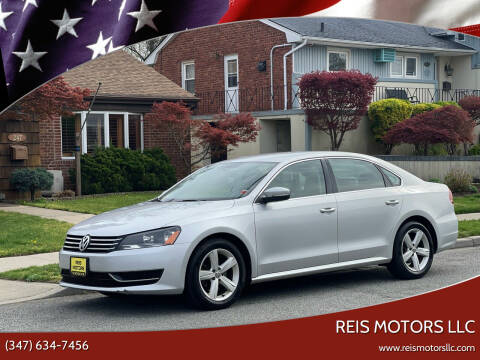 2013 Volkswagen Passat for sale at Reis Motors LLC in Lawrence NY