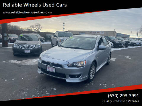 2010 Mitsubishi Lancer for sale at Reliable Wheels Used Cars in West Chicago IL