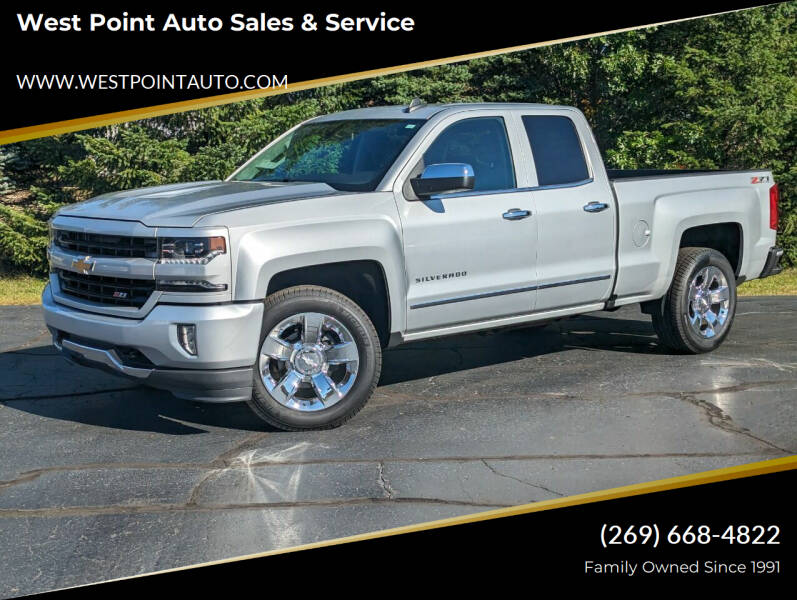 2016 Chevrolet Silverado 1500 for sale at West Point Auto Sales & Service in Mattawan MI
