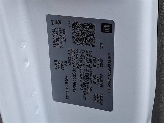 2024 Chevrolet Express 2500