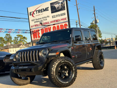 2018 Jeep Wrangler Unlimited for sale at Extreme Autoplex LLC in Spring TX