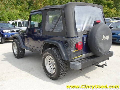 2002 Jeep Wrangler SE