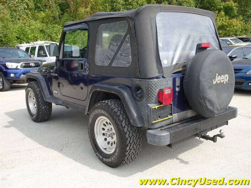 2002 Jeep Wrangler SE
