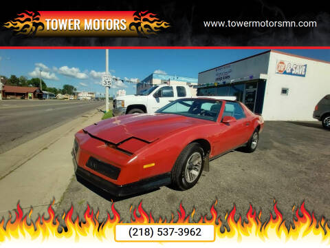 1984 Pontiac Firebird for sale at Tower Motors in Brainerd MN