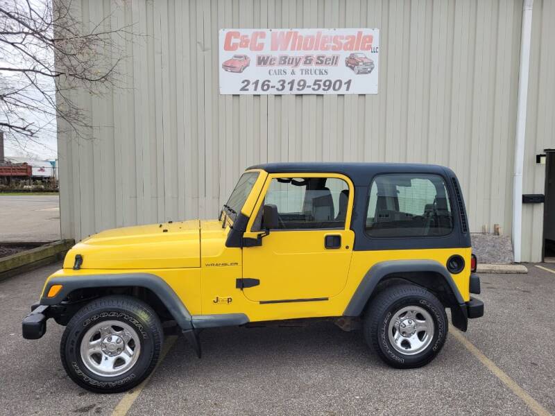 2001 Jeep Wrangler for sale at C & C Wholesale in Cleveland OH