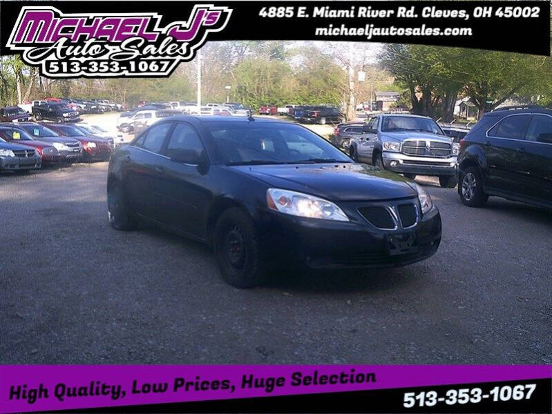 2005 Pontiac G6 for sale at MICHAEL J'S AUTO SALES in Cleves OH