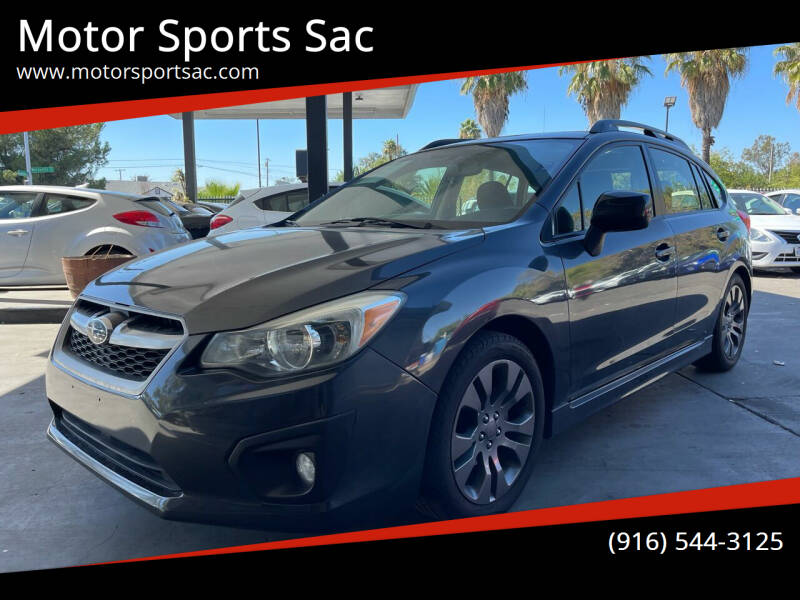 2013 Subaru Impreza for sale at Motor Sports Sac in Sacramento CA