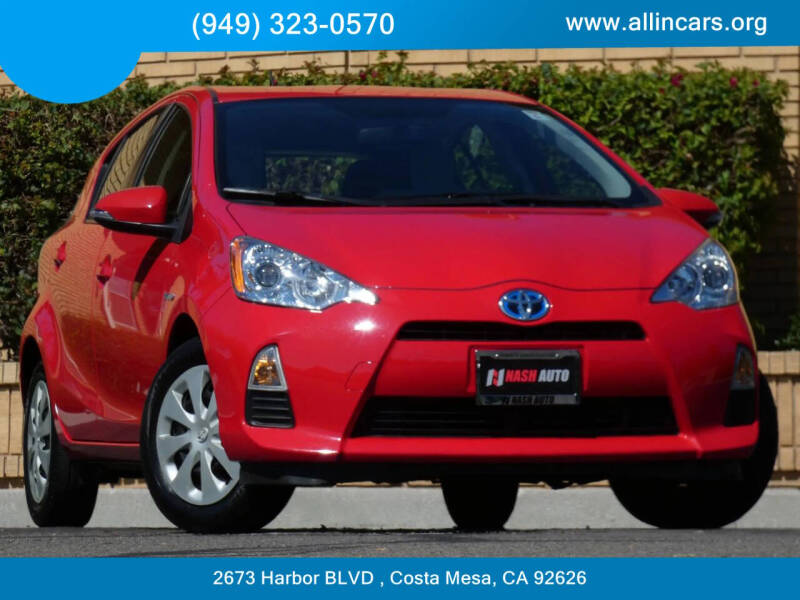 2014 Toyota Prius c
