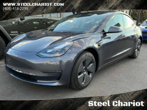 2022 Tesla Model 3 for sale at Steel Chariot in San Jose CA