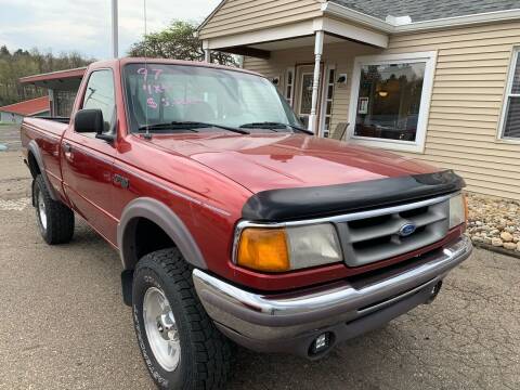 1997 Ford Ranger for sale at G & G Auto Sales in Steubenville OH
