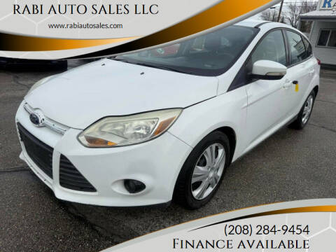 2012 Ford Focus for sale at RABI AUTO SALES LLC in Garden City ID